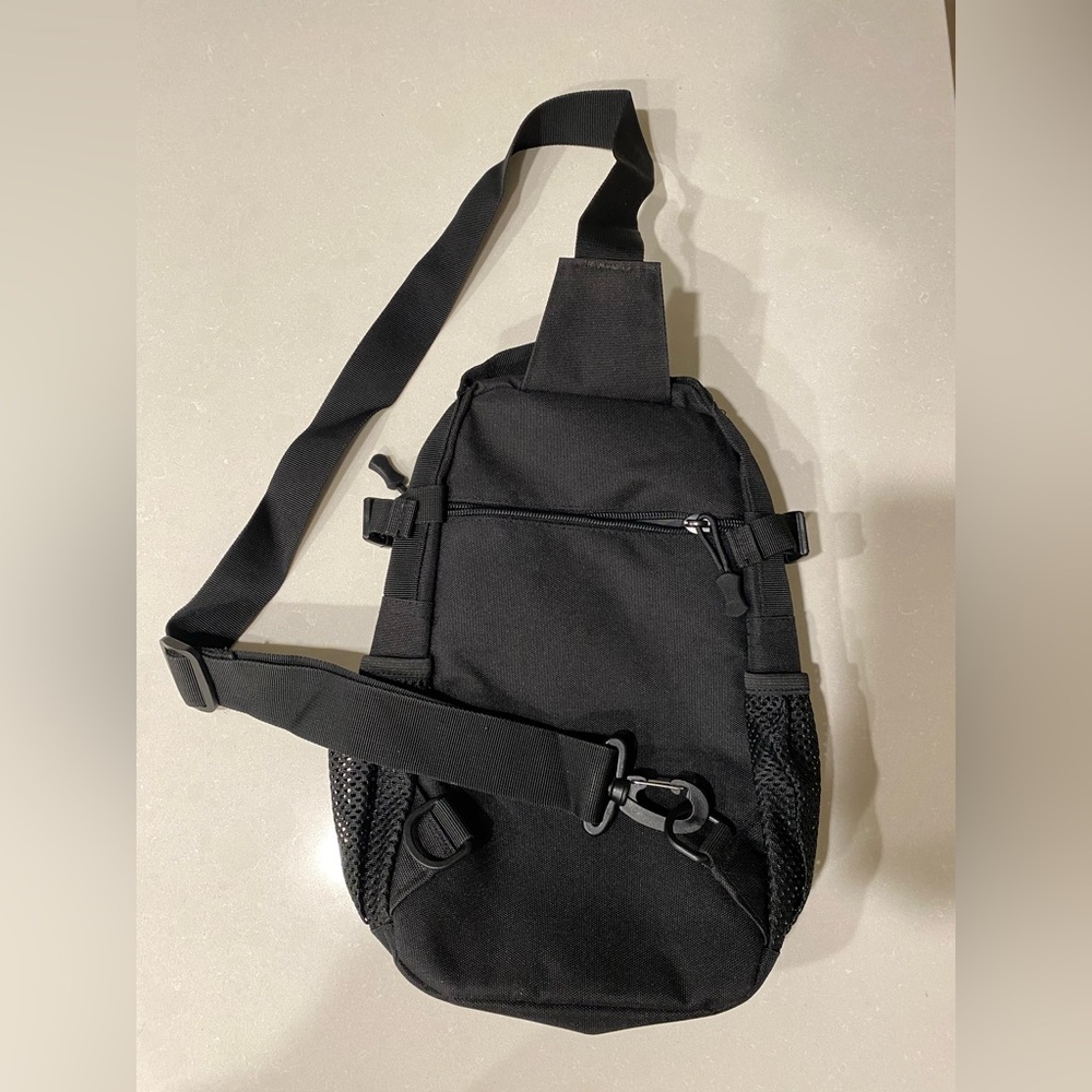 Black Tactical Sling Bag - Picture 2 of 12